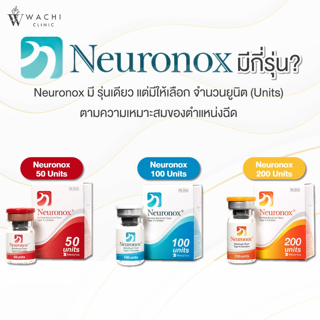 neuronox มีกี่รุ่น
