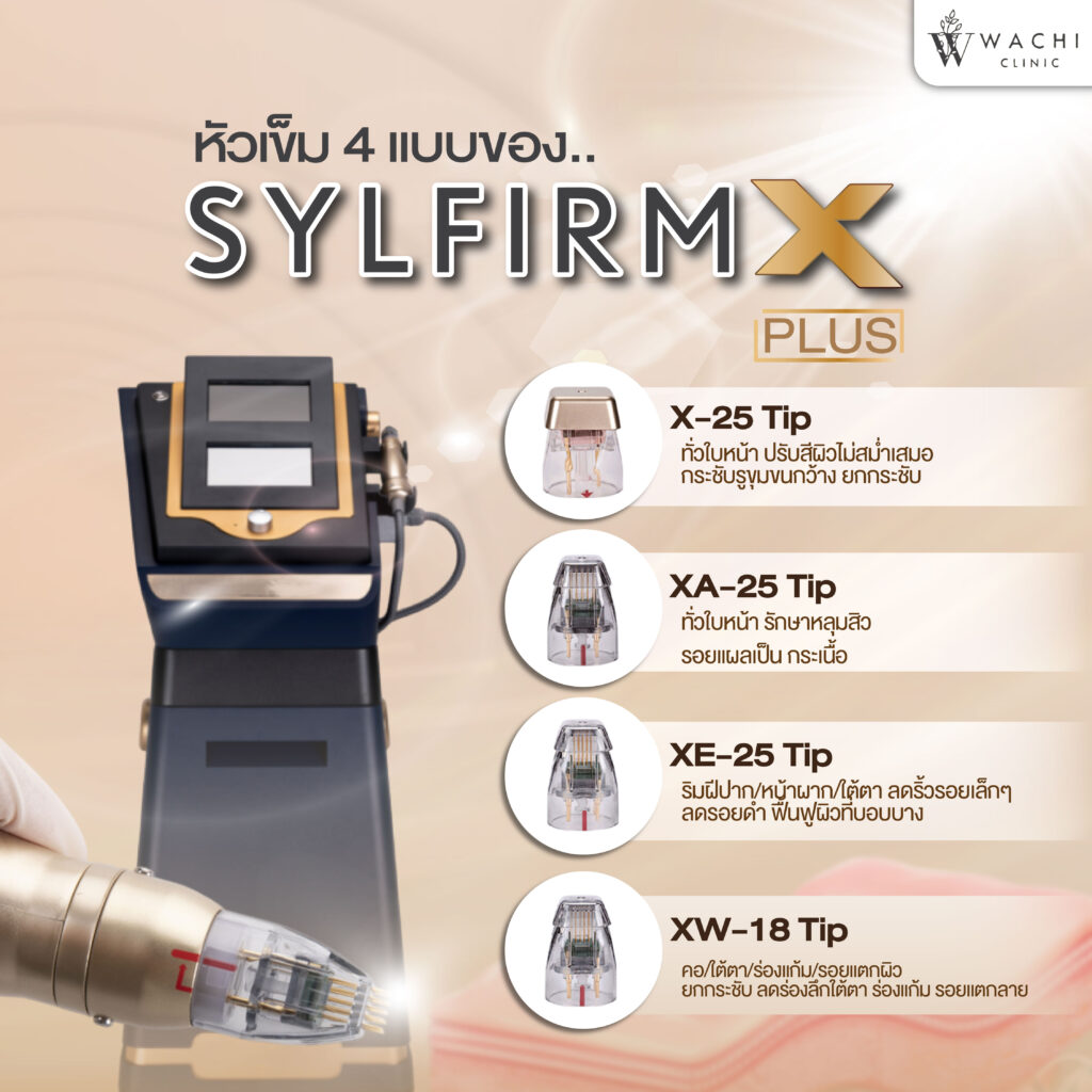 หัวแต่ละแบบของ sylfirm x